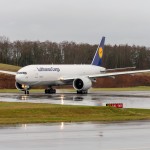 Lufthansa 777F Functional Check Flight February 6, 2015 at Paine